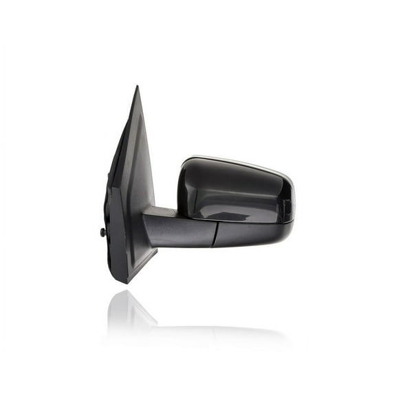 Door Mirror - Compatible/Replacement for '05-07 Ford Freestyle - Powered, Heated With Puddle Lamp, Memory, Smooth - Left Hand - Driver - 6F9Z17683C