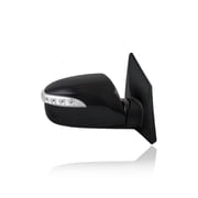 Door Mirror - Compatible/Replacement for 10-15 Hyundai Tucson - Powered, Heated, With Signal-Lamp, Unpainted - Right Hand - Passenger - 876202S050