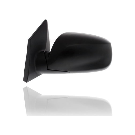 Door Mirror - Compatible/Replacement for '10-15 Hyundai Tucson - Powered, Non-Heated Without Signal, Textured Black - Left Hand - Driver - 876102S060