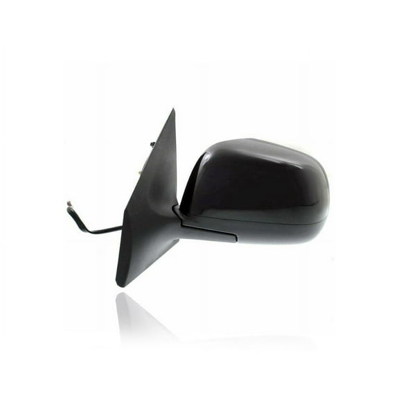 Door Mirror - Compatible/Replacement for '12-14 Nissan Versa Sedan SV/SL - Powered, Heated, Unpainted - Left Hand - Driver - 963023AN5B