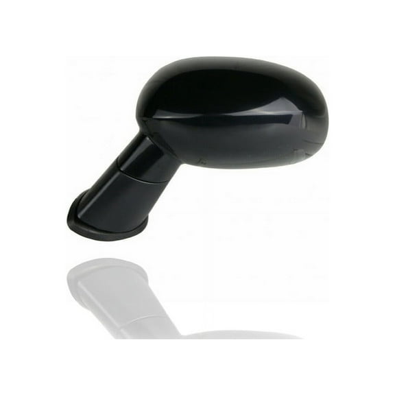 Door Mirror - Compatible/Replacement for '15-19 Dodge Challenger - Powered, Heated, With Blind Spot, Unpainted - Left Hand - Driver - 5LD67DX8AD