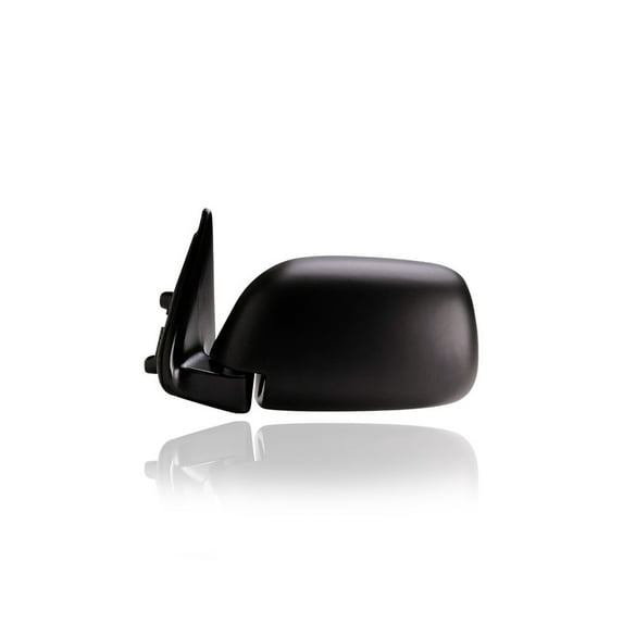 Door Mirror - Compatible/Replacement for '89-95 Toyota Pickup Standard-Model - Manual, Black With Window Mount - Left Hand - Driver - 8794089147