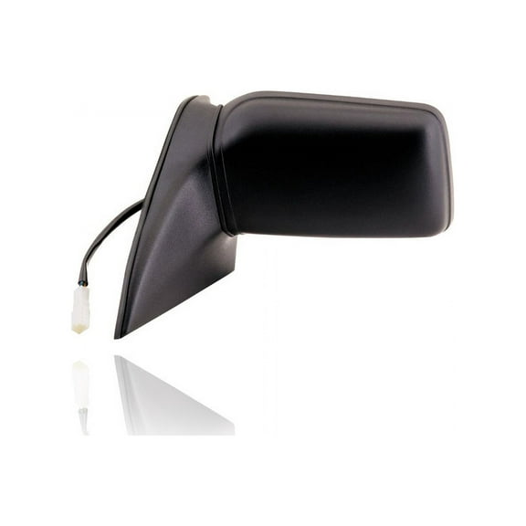 Door Mirror - Compatible/Replacement for '91-96 Ford Escort Mercury Tracer - Powered, Black - Left Hand - Driver - FOCZ17682D
