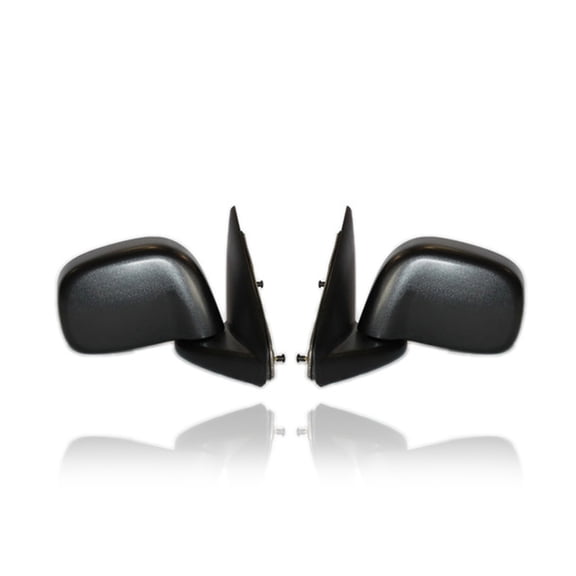 Door Mirror - Cooling Direct Fit/For 55077924AD, 55077925AD 02-08 Dodge Pickup, 05-09 Ram 1500 Mega-Cab/R2500/R3500 Without Tow Package - Power, With Heat, Pair, Left Driver + Right Passenger Set