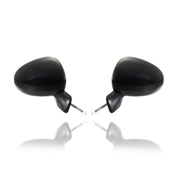 Door Mirror - Cooling Direct Fit/For 8791047170; 8794047170 10-15 Toyota Prius Type L - Power, Non-Heated, Pair, Both Left Hand Driver + Right Hand Passenger Set, Paint-to-Match (Unpainted)