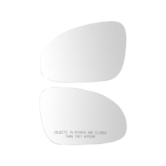 Door Mirror Glass Set 2 Piece - Compatible with 2006 - 2009 Volkswagen GTI 2007 2008
