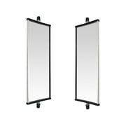 Door Mirror Set 2 Piece - Compatible with 1985 - 2003, 2005 - 2006 Kenworth K100E 1986 1987 1988 1989 1990 1991 1992 1993 1994 1995 1996 1997 1998 1999 2000 2001 2002