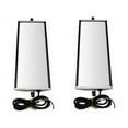 thumbnail image 1 of Door Mirror Set 2 Piece - Compatible with 1988 - 2007 Peterbilt 378 1989 1990 1991 1992 1993 1994 1995 1996 1997 1998 1999 2000 2001 2002 2003 2004 2005 2006, 1 of 2