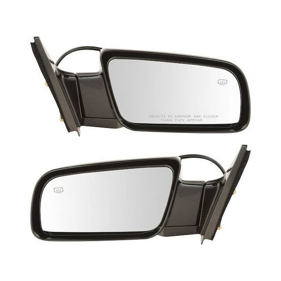 Door Mirror Set 2 Piece - Compatible with 1998 - 2000 Chevy Tahoe 1999