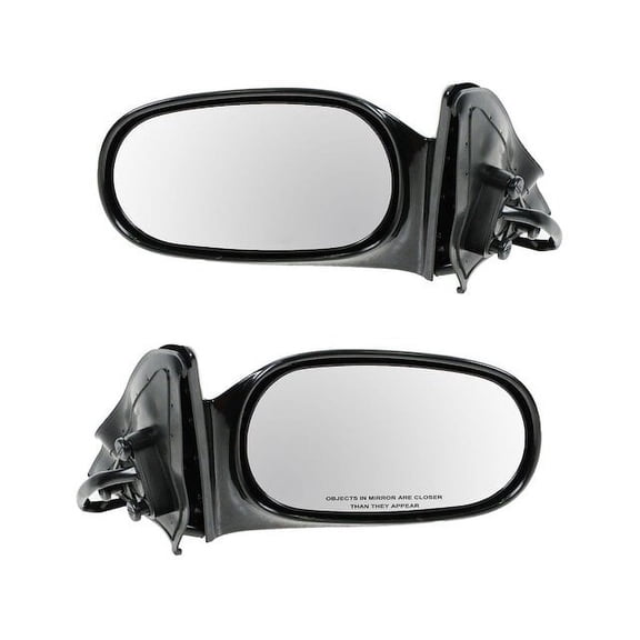 Door Mirror Set 2 Piece - Compatible with 1998 - 2002 Toyota Corolla 1999 2000 2001
