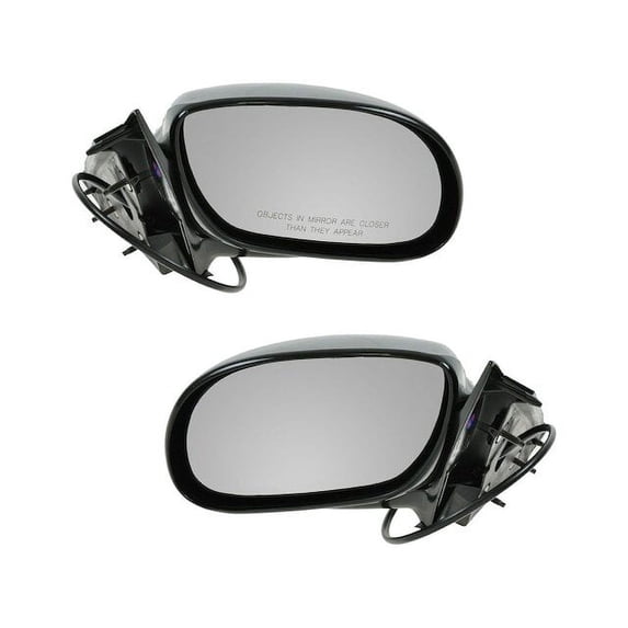 Door Mirror Set 2 Piece - Compatible with 1998 - 2005 Buick Park Avenue 1999 2000 2001 2002 2003 2004