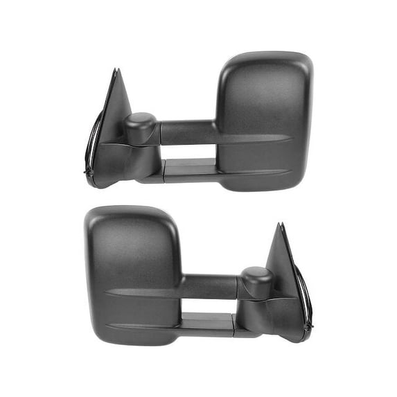 Door Mirror Set 2 Piece - Compatible with 2003 - 2004 Chevy Silverado 2500
