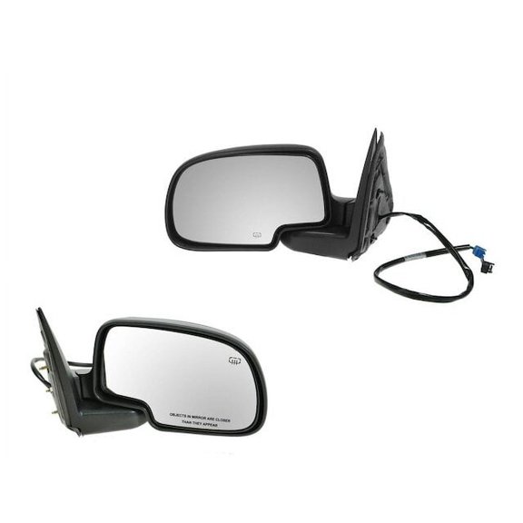 Door Mirror Set 2 Piece - Compatible with 2003 - 2006 Chevy Silverado 1500 2004 2005