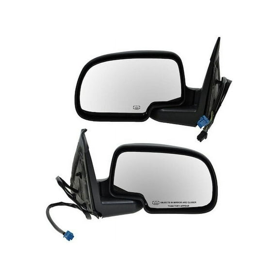 Door Mirror Set 2 Piece - Compatible with 2003 - 2006 GMC Sierra 1500 2004 2005