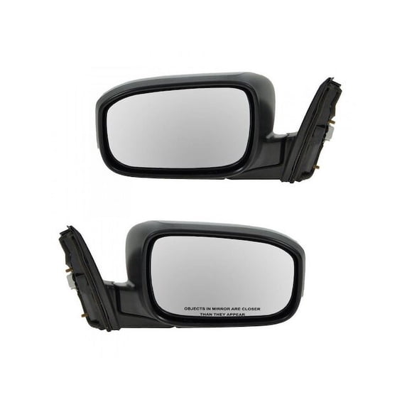 Door Mirror Set 2 Piece - Compatible with 2003 - 2007 Honda Accord Sedan 4-Door 2004 2005 2006