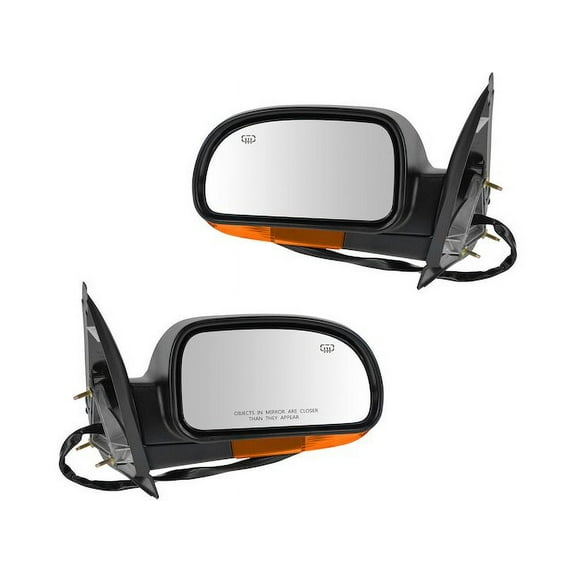 Door Mirror Set 2 Piece - Compatible with 2004 - 2007 Buick Rainier 2005 2006
