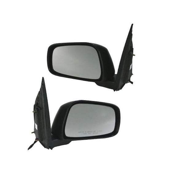 Door Mirror Set 2 Piece - Compatible with 2005 - 2015 Nissan Frontier 2006 2007 2008 2009 2010 2011 2012 2013 2014