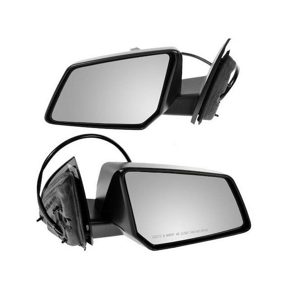 Door Mirror Set 2 Piece - Compatible with 2007 - 2016 GMC Acadia 2008 2009 2010 2011 2012 2013 2014 2015