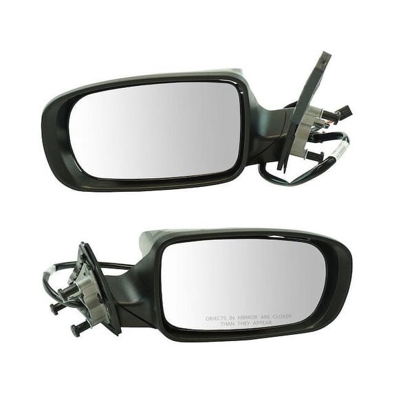 Door Mirror Set 2 Piece - Compatible with 2011 - 2018 Dodge Charger 2012 2013 2014 2015 2016 2017