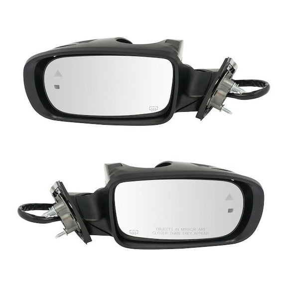 Door Mirror Set 2 Piece - Compatible with 2012 - 2018 Chrysler 300 2013 2014 2015 2016 2017