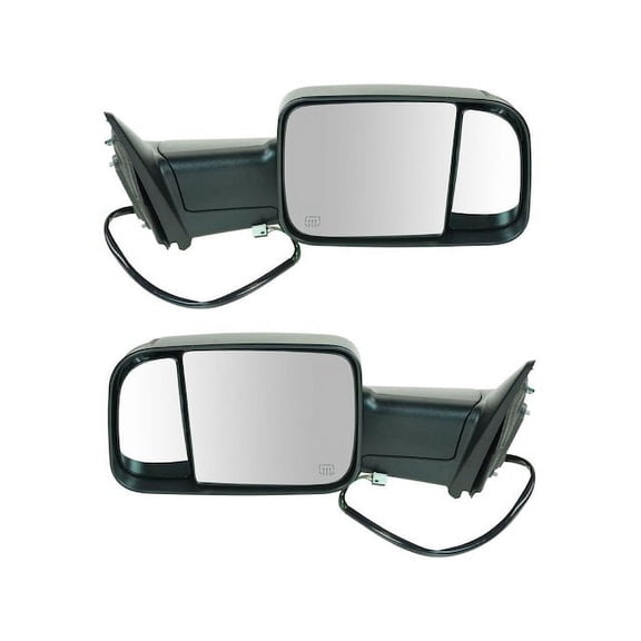 Door Mirror Set 2 Piece - Compatible with 2012 Ram 1500