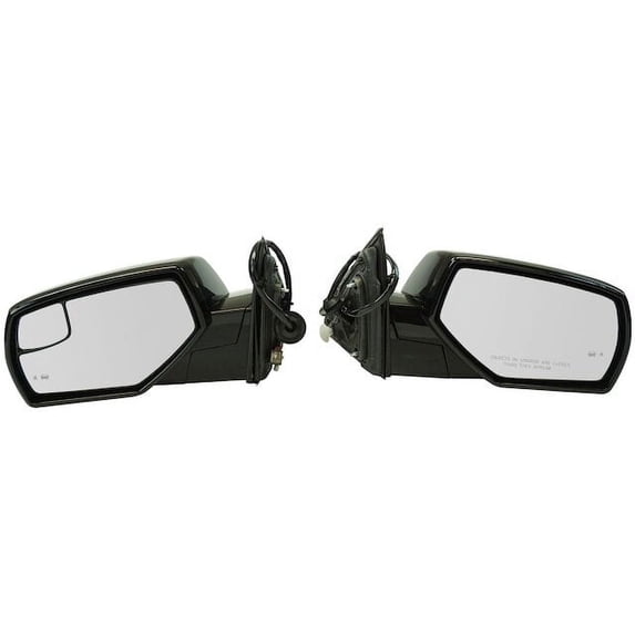 Door Mirror Set 2 Piece - Compatible with 2015 - 2018 Cadillac Escalade 2016 2017