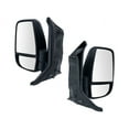 thumbnail image 1 of Door Mirror Set 2 Piece - Compatible with 2015 - 2018 Ford Transit-350 2016 2017, 1 of 2