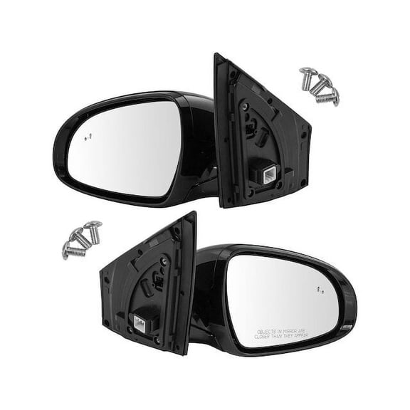 Door Mirror Set 2 Piece - Compatible with 2017 - 2019 Kia Sportage 2018