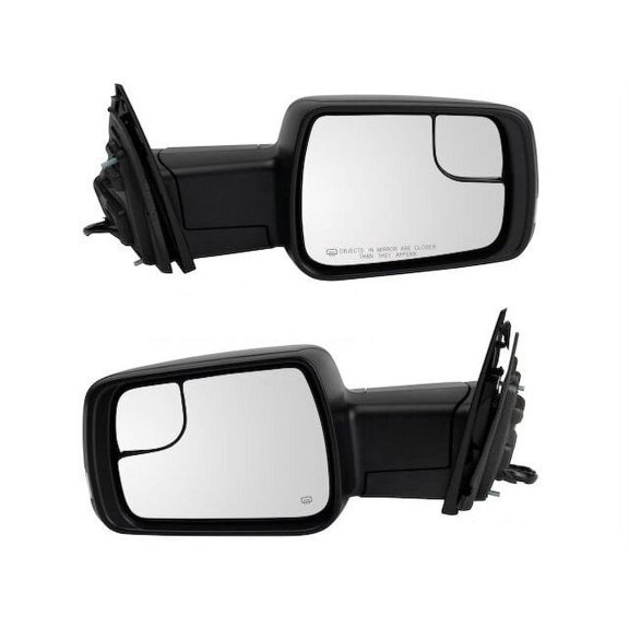 Door Mirror Set 2 Piece - Compatible with 2019 - 2021 Ram 1500 2020