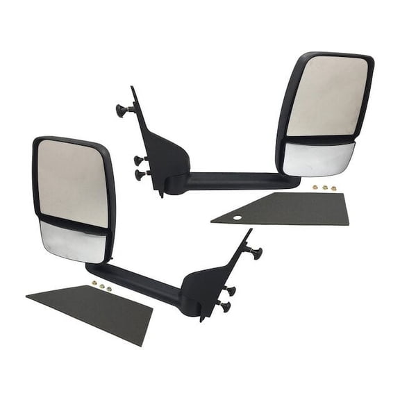 Door Mirror Set - Compatible with 2003 - 2011 Chevy Express 3500 2004 2005 2006 2007 2008 2009 2010