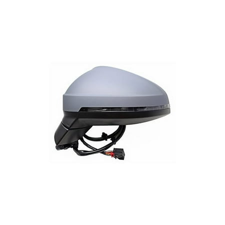 Door Mirror for 17-19 Audi A4 Power Heated w/Signal & Side Assist Driver Fits 2018 Audi S4
