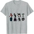 thumbnail image 1 of Door Monsters Roblox - Game Doors T-Shirt, Grey Color, Size 2XL, 1 of 2