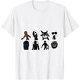 thumbnail image 1 of Door Monsters Roblox - Game Doors T-Shirt, White Color, Size M, 1 of 2