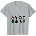 thumbnail image 1 of Door Monsters Roblox - Game Doors Youth T-Shirt, Grey Color, Size XS, 1 of 2