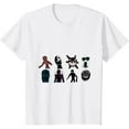 thumbnail image 1 of Door Monsters Roblox - Game Doors Youth T-Shirt, White Color, Size XS, 1 of 2