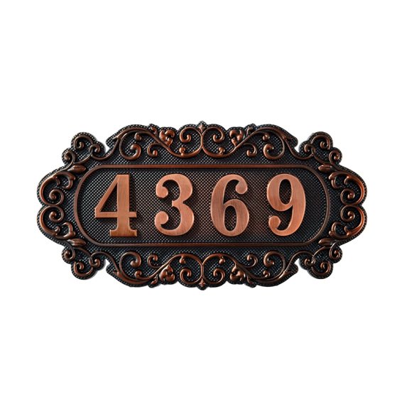 Door Number Plate, Apartment Door Number Sign, House Address Room Number Plaques