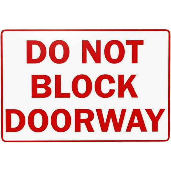 Door Opened By Authorized Personnel Only Visitors Vendors Sign Warning Sign, Retro Security Sign, Metal Caution Tin Sign, Vintage Safety Signs, Business Wall Decor Home Art 12 x 8 Inches