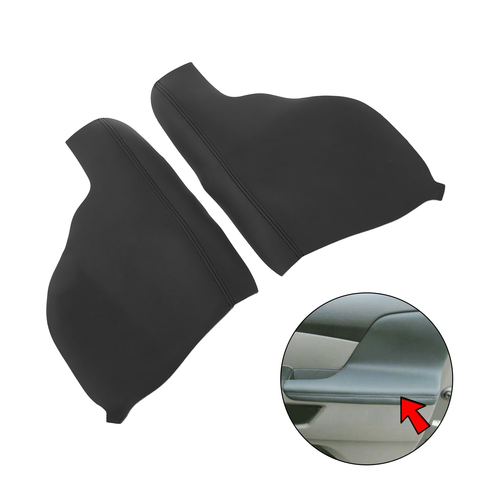 Door Panel Armrest Cover, Soft Door Panel Armrest Insert Card Tear Wear