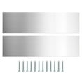 thumbnail image 1 of Door Panel Protector Kick Plate Push Stainless Steel Plates for Interior Doors Metal Board, 1 of 6