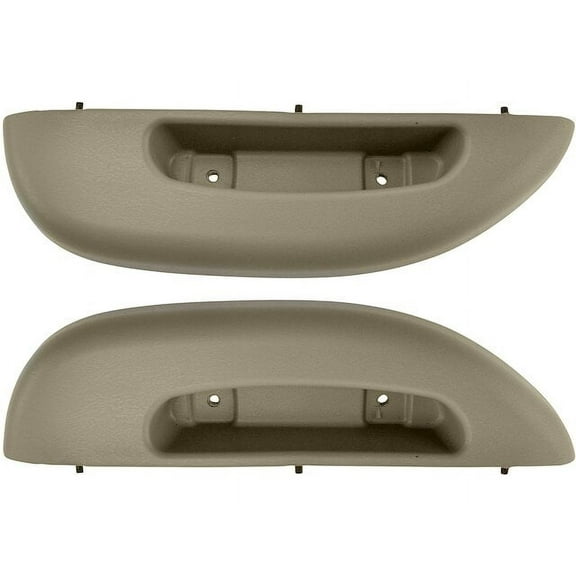 Door Panel Pull Handle Cover Set 2 Piece Set - Compatible with 1996 - 2002 Chevy Express 2500 1997 1998 1999 2000 2001