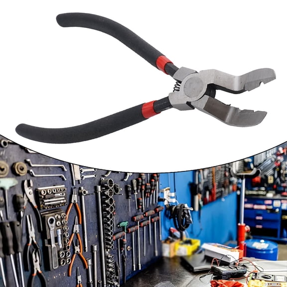 Door Panel Removal Removal Plier Push Pin Retainer Easy To Cut Easy To Pry Jaw Design Quick Removal Wide Nose For Toyota