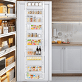 thumbnail image 1 of Over The Door Pantry Organizer, 10-Tier Pantry Organizers and Storage with Adjustable Baskets, 10+2 Metal Hanging Spice Rack for Home & Kitchen Essentials, Laundry Room Bathroom Organization, White, 1 of 7