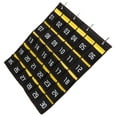 thumbnail image 1 of Numbered Phone Organizer with Classroom Pocket for 1 Set of School Supplies Office and Classroom Sundries Holder, 1 of 6
