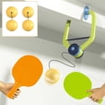 thumbnail image 2 of Door Ping Pong Game For Kids Door Pong Game Over The Door Adjustable Doorway Game Pingpong Trainer Door Jam Pingpong Kit Door Frame Hanging Table Tennis Trainer Portable Set Kids And Pink 2 of 9