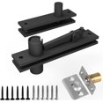 Door Pivot Hinges Heavy Duty Hinges for Max 200 lb Wood Doors ，Pivot