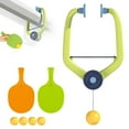 thumbnail image 1 of Door Pong Game Set, Hanging Table Tennis Trainer Set for Indoor Portable Ping Pong Training Set Adjustable Self-Training Device Includes 4 Balls and 2 Plastic Paddles, 1 of 7