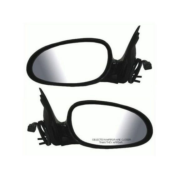 Door Power Mirror Set of 2 - Compatible with 1997 - 2005 Buick Century 1998 1999 2000 2001 2002 2003 2004