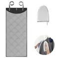 thumbnail image 1 of Over The Door Press Pad with Steamer Glove Heat-resistant Over the Door Steamer Pad Vertical Over the Door Ironing Mat Portable Over Door Clothes Steamer Pad for Clothes Home Travel 45.27×18.89in, 1 of 9