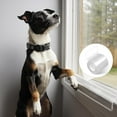 thumbnail image 1 of Door Protector from Dog Scratching, Window Sill Protector, Clear Sided Shield Protection Barrier Anti Cat, Dog Scratching, Slobbering, and Clawing Furniture, Glass, Car Door, Couch 4in x 16.4ft, 1 of 9