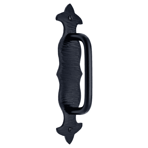 Door Pull 7.75 inch Rustic Barn Door Handles Black Barn Door Handle Cast Iron Handle Shed Door Handle Gate Hardware Barn Door Pull Handle The Sonora Series by Borderland Rustic Hardware